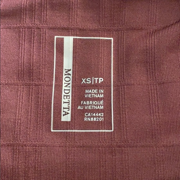 Brand new mondetta plum active leggings - Picture 3 of 4